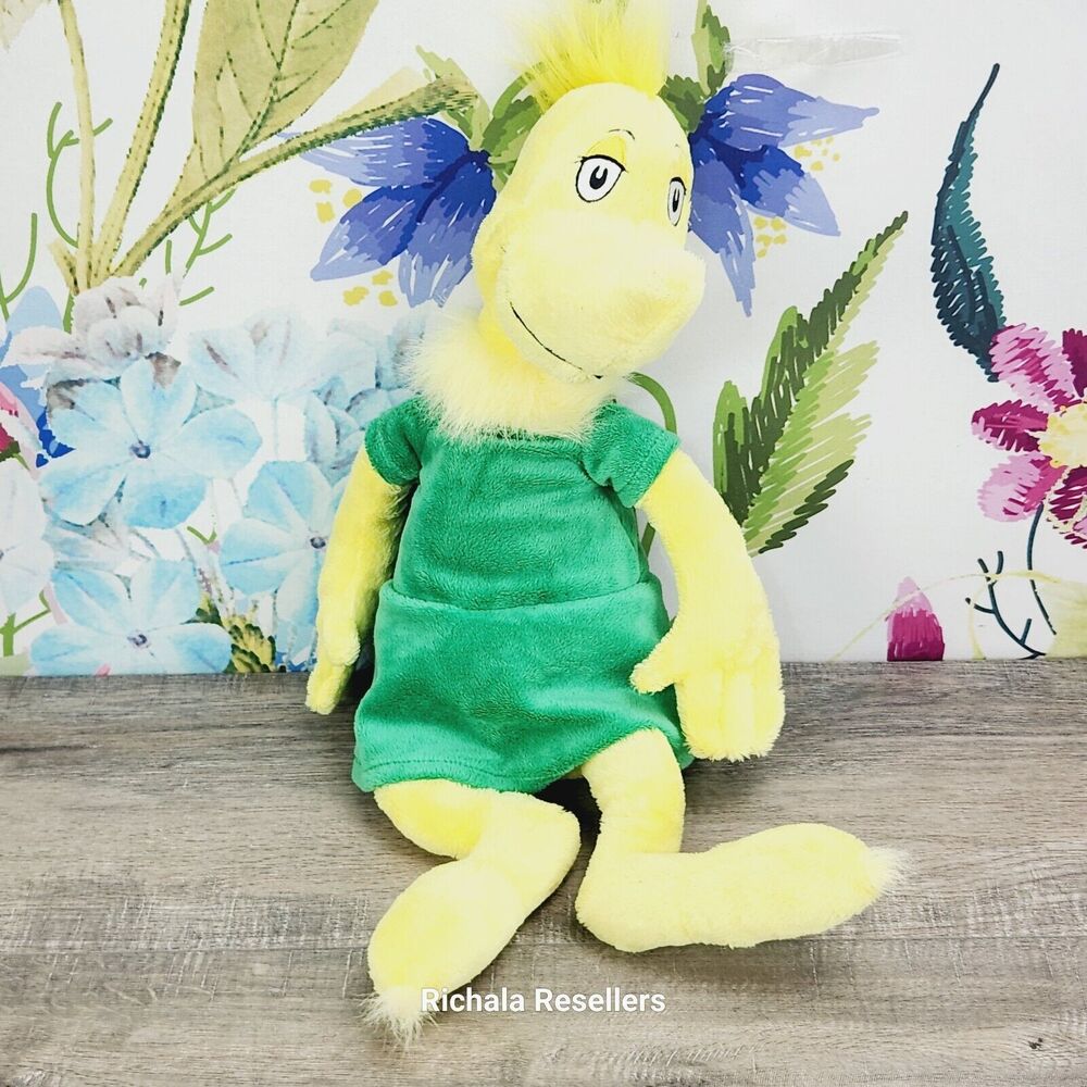 Kohls Cares Dr Seuss Sneetch Plush 17" Oh the Thinks You Can Think Stuffed Toy